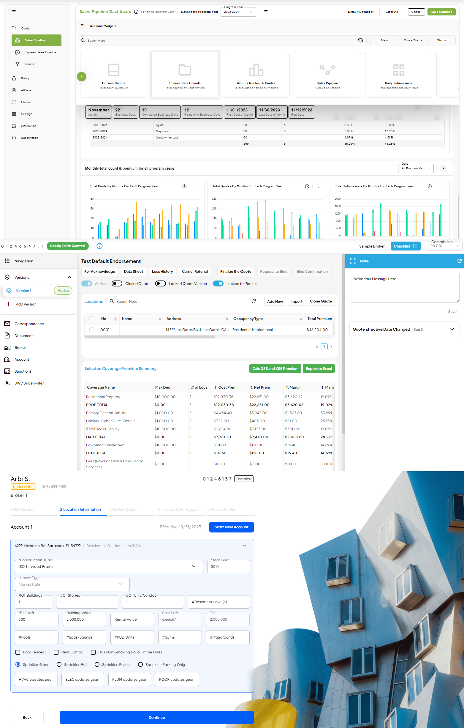 Insurance Applications Suite